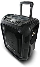 Load image into Gallery viewer, ECOXGEAR EcoBoulder+ GDI-EXBLD810 Rugged Waterproof Floating Portable Bluetooth Wireless 100 Watt Speaker and PA System (Gray)