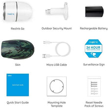 Load image into Gallery viewer, REOLINK Go 3G\/4G LTE Outdoor Wirefree Battery Security Camera Work with Google Assistant, Solar Capable, 1080p HD Night Vision 2-Way Audio, PIR Motion Sensor and Cloud