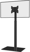 Load image into Gallery viewer, Universal TV Stand with Mount 100 Degree Swivel Height Adjustable and Tilt Function for 19 to 42 inch LCD, LED OLED TVs,HT1001B
