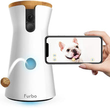 Load image into Gallery viewer, Furbo Dog Camera: Treat Tossing, Full HD Wifi Pet Camera and 2-Way Audio, Designed for Dogs, Compatible with Alexa (As Seen On Ellen), white (001-01WHTOA-1)