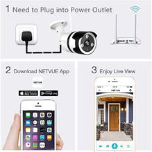 Load image into Gallery viewer, Outdoor Camera - 1080P Security Camera Outdoor, IP66 Waterproof, 2-Way Audio Home Security Camera, Outdoor Camera Wireless with Motion Detection Night Vision, Cloud Storage\/TF Card Work with Alexa