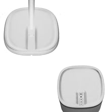 Load image into Gallery viewer, GT STUDIO SONOS Speaker Stands for SONOS One, One SL, PLAY:1, PLAY:3, Premium Design Improves Surround Sound, Heavy Base, Complete Cord Concealment - (Pair, White)