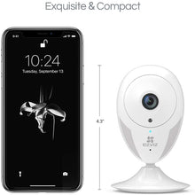 Load image into Gallery viewer, EZVIZ Indoor Security Camera 1080p FHD Motion Alert Night Vision Baby\/Pet\/Elder Monitoring 135° Wide Angle 2.4G Wi-Fi 2-Way Audio Smart Home IPC Works with Alexa Google IFTTT iOS Android App WH CTQ2C