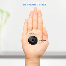 Load image into Gallery viewer, OUCAM Wireless Spy Camera with Audio and Video Recording, WiFi Surveillance Camera Mini Hidden Camera Baby Monitor Nanny Cam Night Vision Motion Detection with iOS and Android