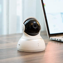 Load image into Gallery viewer, YI Dome Security Camera 2pc, 1080p HD Indoor Pan/Tilt/Zoom IP Security Surveillance System with 24/7 Emergency Response, Night Vision, Motion Tracking, Cloud Service - Compatible with Alexa