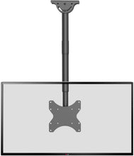 Load image into Gallery viewer, TV Ceiling Mount Adjustable Bracket Fits Most LED, LCD, OLED and Plasma Flat Screen Display 26 to 65 Inch, up to 110 Lbs, Height Extension up to 58 Inch, VESA up to 400x400mm (CM2665XL), Black by WALI