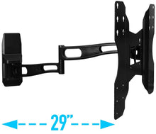 Load image into Gallery viewer, Aeon Stands and Mounts Full Motion Wall Mount with 29-Inch Extension for 32 to 65-Inch TV