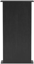 Load image into Gallery viewer, Atlantic Drawbridge Media Storage Cabinet - Store & Organize A Mix of Media 240Cds, 108DVDs Or 132 Blue-Ray\/Video Games, Adjustable Shelves, PN37935726 in Black