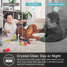 Load image into Gallery viewer, Kasa Indoor Camera by TP-Link, 1080p HD Smart Home Security Camera with Night Vision, 2-Way Audio, Motion Detection for Pet Baby Monitor, Works with Alexa & Google Home (KC120)