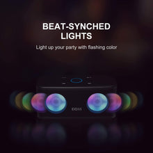 Load image into Gallery viewer, Bluetooth Speakers, DOSS SoundBox Plus Portable Wireless Bluetooth Speaker with 16W HD Sound and Deep Bass, Wireless Stereo Pairing, 20H Playtime, Wireless Speaker for Home, Outdoor, Travel - Black