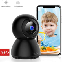 Load image into Gallery viewer, Victure 1080P FHD WiFi Camera with Motion Tracking Sound Detection 2.4 G WiFi Security Indoor Camera with 2-Way Audio, Night Vision, Home Camera for Baby/Pet/Elder