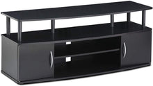 Load image into Gallery viewer, FURINNO JAYA Large Entertainment Stand for TV Up to 50 Inch, Blackwood