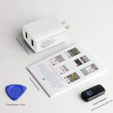 Load image into Gallery viewer, Spy Camera Wireless Hidden WiFi Camera with Remote Viewing, 2020 Newest Version 1080P HD Nanny Cam/Security Camera Indoor Video Recorder Motion Activated, Support iOS/Android, White, No Audio