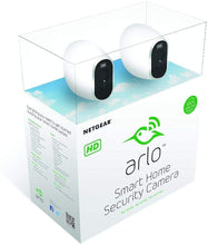 Load image into Gallery viewer, Arlo - Wireless Home Security Camera System | Night vision, Indoor\/Outdoor, HD Video, Wall Mount | Includes Cloud Storage & Required Base Station | 1-Camera System (VMS3130)