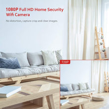 Load image into Gallery viewer, Victure 1080P Home Security Camera Wireless Indoor Surveillance Camera Smart 2.4G WiFi IP Camera with 2-Way Audio Night Vision Sound Detection and Motion Tracking for Baby/Pet Monitor