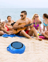 Load image into Gallery viewer, Outdoor Waterproof Bluetooth Speaker,Kunodi Wireless Portable Mini Shower Travel Speaker with Subwoofer, Enhanced Bass, Built in Mic for Sports, Pool, Beach, Hiking, Camping (Blue)
