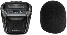 Load image into Gallery viewer, ECOXGEAR EcoBoulder+ GDI-EXBLD810 Rugged Waterproof Floating Portable Bluetooth Wireless 100 Watt Speaker and PA System (Gray)