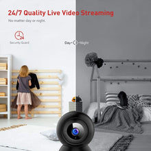 Load image into Gallery viewer, Victure 1080P FHD WiFi Camera with Motion Tracking Sound Detection 2.4 G WiFi Security Indoor Camera with 2-Way Audio, Night Vision, Home Camera for Baby/Pet/Elder