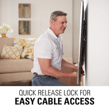 Load image into Gallery viewer, Sanus Super Low Profile Fixed Position TV Wall Mount Bracket for 40" - 80" TVs - Features Slim 1” Profile, Easy Access to Cables, Simple Install - OLL15-B1