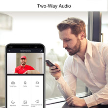 Load image into Gallery viewer, AKASO Wireless Outdoor Security Camera, WiFi Solar and Rechargeable Battery Indoor Home Security Camera, Alexa/Google Home, 1080P, Night Vision, 2-Way Audio, Motion Detect, IP65 Waterproof, Cloud/SD