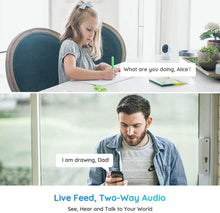 Load image into Gallery viewer, Security Camera Indoor, Reolink E1 3MP HD Plug-in WiFi Camera for Home Security, Pan Tilt Baby Monitor\/Pet Camera, Night Vision, Works with Alexa\/Google Assistant