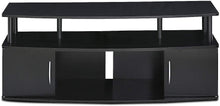 Load image into Gallery viewer, FURINNO JAYA Large Entertainment Stand for TV Up to 50 Inch, Blackwood
