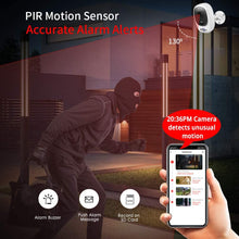 Load image into Gallery viewer, Hiseeu Home Security Camera,Wireless Rechargeable Battery Powered WiFi Camera,Night Vision, Indoor/Outdoor, 1080P Video with Motion Detection, 2-Way Audio, Waterproof, Cloud Storage