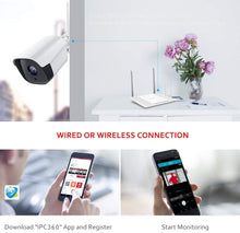 Load image into Gallery viewer, Victure 1080P Wireless Outdoor Security Camera 2.4G Bullet WiFi Security Camera with IP66 Weatherproof Motion Detection Night Vision 2-Way Audio Compatible with iOS/Android System