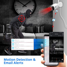 Load image into Gallery viewer, Hiseeu 1080P Security Camera, Outdoor Two-Way Audio Surveillance Cameras Bullet IP Camera Waterproof,Motion Detection Day& Night Vision with Power Adapter Compatible with Hiseeu Wireless Camera System