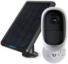 Load image into Gallery viewer, REOLINK Outdoor Security Camera Wireless Rechargeable Battery 1080P Home Surveillance Support Cloud Google Assistant Night Vision PIR Motion Detection SD Slot | Argus Pro with Solar Panel