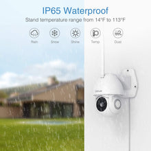 Load image into Gallery viewer, Security Camera Outdoor, Goowls 1080P HD Pan/Tilt 2.4G WiFi Home Surveillance Camera Plug-in with Waterproof Night Vision 2-Way Audio Motion Detection Activity Alert Cloud Service Works with Alexa