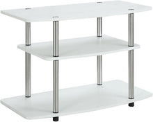 Load image into Gallery viewer, Convenience Concepts 131020 Designs2Go 3-Tier TV Stand, Black