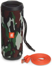 Load image into Gallery viewer, JBL FLIP 4 - Waterproof Portable Bluetooth Speaker - Squad Camo