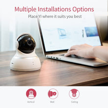 Load image into Gallery viewer, YI Dome Camera, 1080p Indoor Pan\/Tilt\/Zoom Wi-Fi 2.4G IP Security Surveillance System with 24\/7 Emergency Response, Auto-Cruise, Motion Track, App Remote Control, Cloud Service - Works with Alexa
