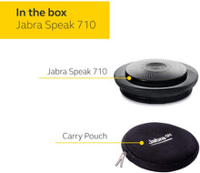 Load image into Gallery viewer, Jabra Speak 710 MS Wireless Bluetooth Speaker for Softphones and Mobile Phones – Easy Setup, Portable Speaker for Holding Meetings Anywhere with Immersive Sound, MS Optimized