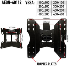 Load image into Gallery viewer, Aeon Stands and Mounts Full Motion Wall Mount with 29-Inch Extension for 32 to 65-Inch TV