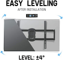 Load image into Gallery viewer, Mounting Dream TV Mount- Full Motion TV Mount for 42-70 inch TVs, TV Wall Mount Bracket with Dual Articulating Arms, Fits 12”- 16” Wood Studs, TV Wall Mounts with VESA 600x400mm Holds up to 100lbs
