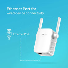 Load image into Gallery viewer, TP-Link N300 WiFi Extender,Covers Up to 800 Sq.ft, WiFi Range Extender supports up to 300Mbps speed, Wireless Signal Booster and Access Point for Home, Single Band 2.4Ghz only(TL-WA855RE)
