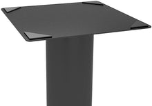 Load image into Gallery viewer, Atlantic Adjustable Speaker Stands 2-Pack Black - Steel Construction, Pedestal Style & Wire Management for Bookshelf Speakers up to 20 lbs PN77335799