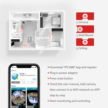 Load image into Gallery viewer, Victure 1080P FHD WiFi IP Camera Indoor Security Camera Motion Detection Night Vision Home Surveillance Monitor 2-Way Audio Baby/Pet/Elder