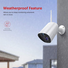 Load image into Gallery viewer, Outdoor Security Camera Victure 1080P IP65 Weatherproof Home Surveillance IP CCTV Camera 2.4G WiFi with Smart PIR Motion Detection/Night Vision/Two Way Audio Compatible with iOS & Android Systerm