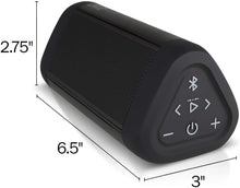 Load image into Gallery viewer, OontZ Angle 3 Ultra (3rd Gen) 5.0 Bluetooth Speaker (Updated), 14 Watts, Hi-Quality Sound & Bass, 100 Ft Wireless Range, Play Two Speakers Together, IPX7, Bluetooth Speakers by SoundWorks (Black)