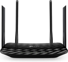 Load image into Gallery viewer, TP-Link AC1200 Gigabit Smart WiFi Router - 5GHz Gigabit Dual Band MU-MIMO Wireless Internet Router, Supports Beamforming, Guest WiFi and AP mode, Long Range Coverage by 4 Antennas(Archer A6), Black