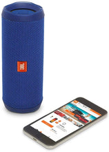 Load image into Gallery viewer, JBL Flip 4 Waterproof Portable Bluetooth Speaker - Blue