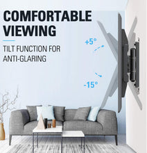Load image into Gallery viewer, Mounting Dream TV Mount with Sliding Design for 42-70 Inch TVs, Easy for TV Centering on Wall, Full Motion TV Wall Mount Fits Most Smart OLED TVs - Easy to Install on 16"~ 24" Studs, Extend to 19"