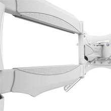 Load image into Gallery viewer, Kanto M300 Full Motion TV Wall Mount for 26-55" TVs | Articulating Arm with 19" of Extension | Up to 135° Swivel | Easy Tilt Design | 5" Offset | VESA Compatible TV Bracket | Heavy-Duty Steel | White