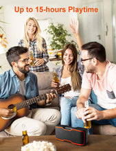 Load image into Gallery viewer, AOMAIS Sport II Portable Wireless Bluetooth Speakers 20W Bass Sound, 15H Playtime, Waterproof IPX7, Stereo Pairing, Durable Design Backyard, Outdoors, Travel, Pool, Home Party Orange