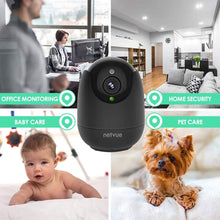 Load image into Gallery viewer, Dog Camera-1080P FHD Pet Camera with Phone App, Pan/Tilt/ Zoom Puppy Camera with 2-Way Audio, AI Human Detection, Night Vision Cloud Storage / TF Card Work with Alexa Wireless Security Camera for Home