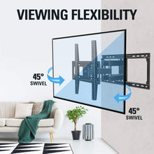 Load image into Gallery viewer, Mounting Dream TV Mount Full Motion TV Wall Mounts for 26-55 inch, Some up to 65 inch LED, LCD Flat Screen TV, Wall Mount Bracket up to VESA 400 x 400mm 99 lbs. Fits 16”, 18”, 24” Wood Studs MD2380-24