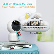 Load image into Gallery viewer, HeimVision 1080P Security Camera, HM203 UG WiFi Home Indoor Camera with Smart Night Vision/2 Way Audio/Motion Detection, Wireless IP Dog Camera for Baby/Pet/Nanny Monitor, Cloud/MicroSD Support